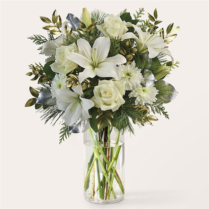 Wintry Mix Bouquet –  Blooming Designs By Michelle, Oakdale MN