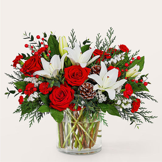 Best in Snow Bouquet –  Blooming Designs By Michelle, Oakdale MN