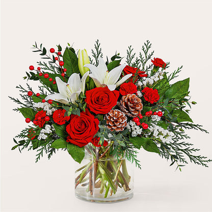 Best in Snow Bouquet –  Blooming Designs By Michelle, Oakdale MN