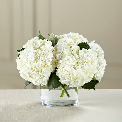 White Hydrangea Bouquet –  Blooming Designs By Michelle, Oakdale MN