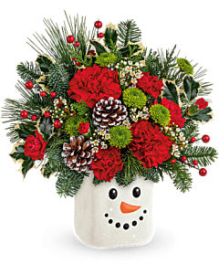 FESTIVE FROSTY BOUQUET